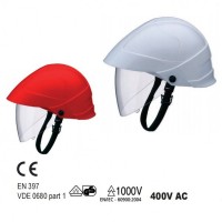 AV9303面罩内置式​安全帽-英特卡博Intercable