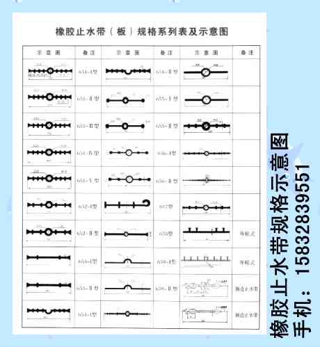 橡胶止水带施工工艺