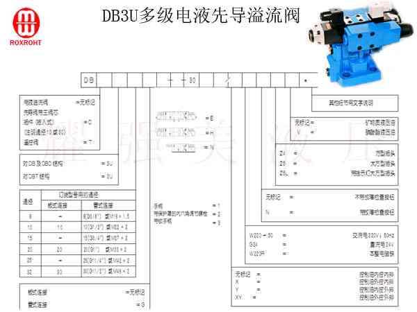 隆士乐-DB3U10H先导溢流阀