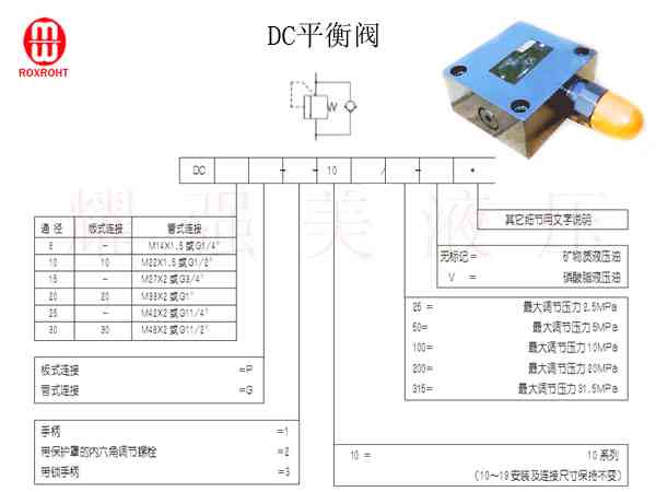 隆士乐-DC10P平衡阀